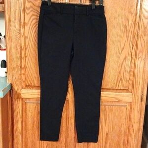 Old Navy Women's‎ Pixie High Never Fade Skinny Ankle Pants Black Size 6 NWOT